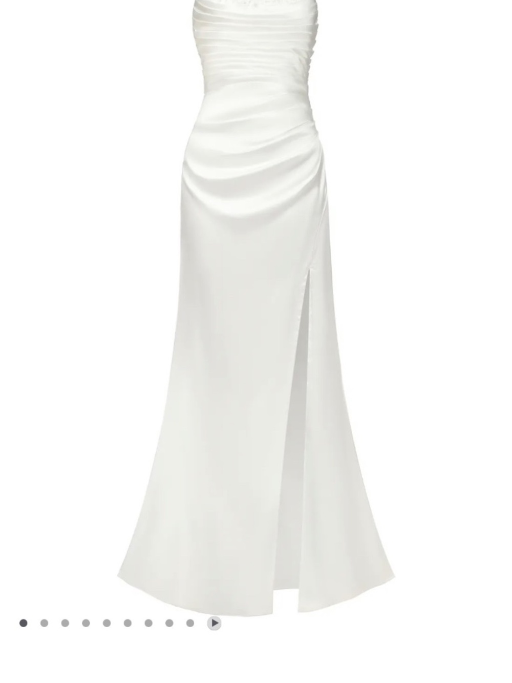 Wedding dress, gown, size L